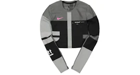 Black nike easy run top deals