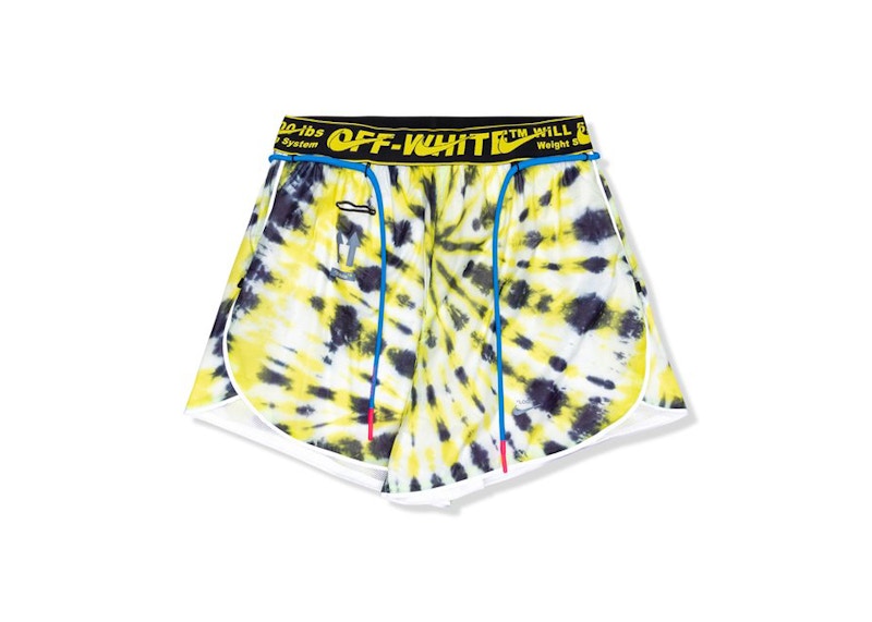 Nike off white sales tie dye shorts