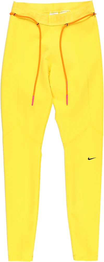 Nike, Pants & Jumpsuits, Nike Run Tech Womens Running Leggings Size Small  Neon Yellow
