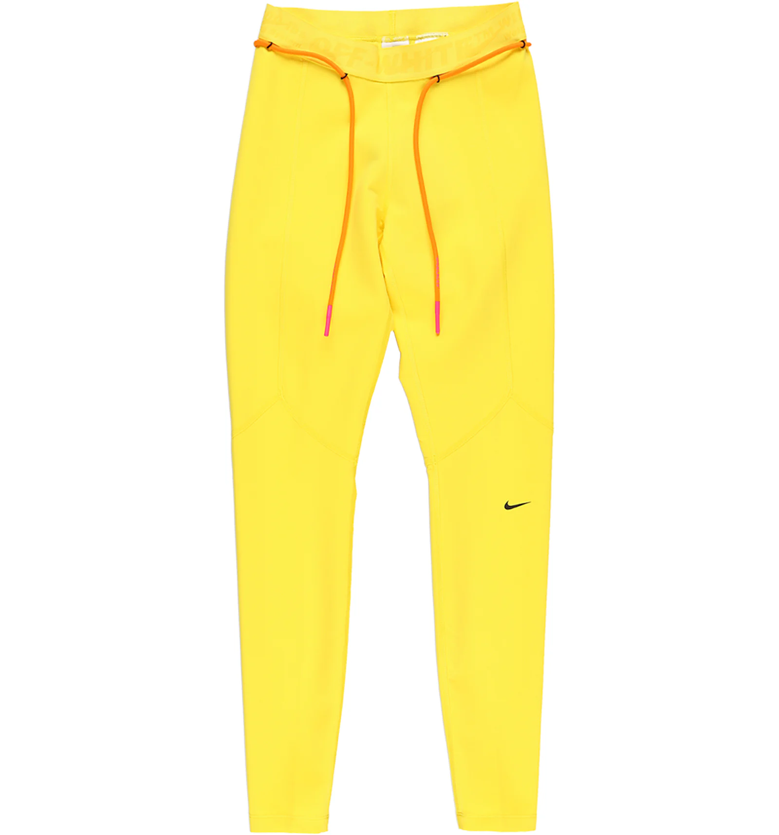 Pantalon off sales white bande jaune
