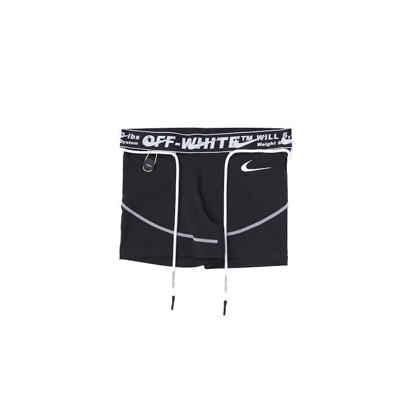 OFF-WHITE x Nike Women's Training Shorts Black - SS20 - US