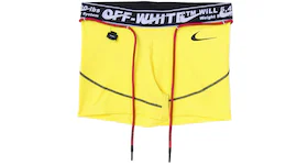 OFF-WHITE x Nike Women's Training Shorts Opti Yellow