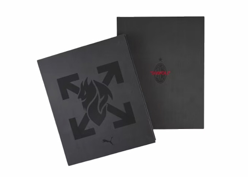 Off-White X Puma Ac Milan Authentic Jersey Black/Power Green