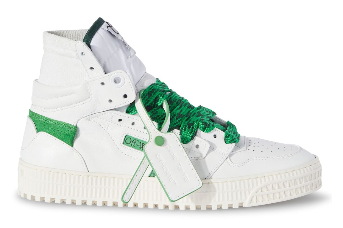 Pre-owned Off-white Off Court 3.0 Big Lace White Green In White/green