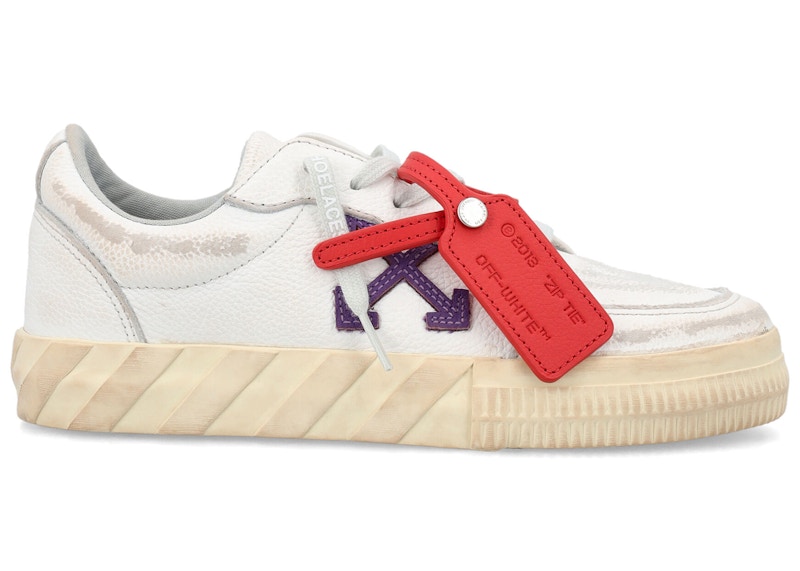 Off white 2024 purple sneakers