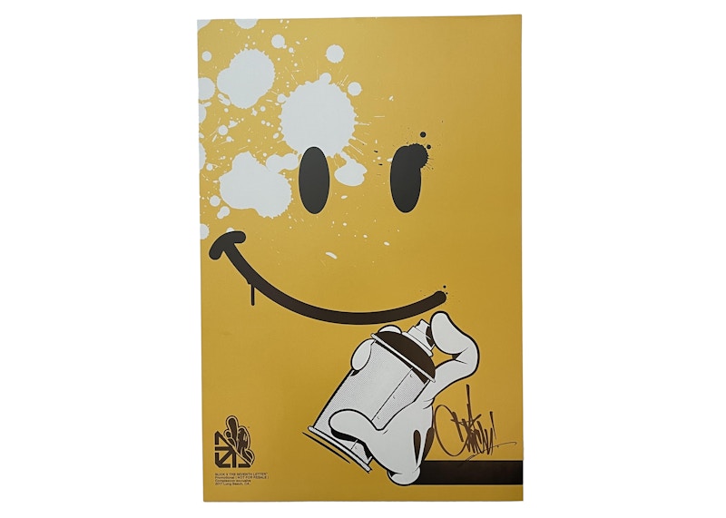 OG Slick x Complex Con 2017 x Seventh Letter Smiley Poster - US