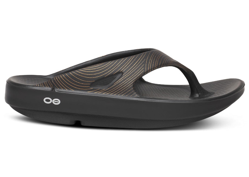 OOFOS OOriginal Slide Black Athena (Women's)