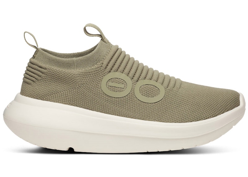 OOFOS Zen Slip-On Chalk/Foliage