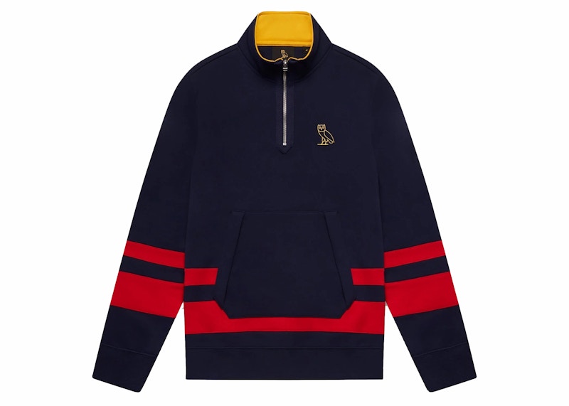 Palace Isn't It 1/4 Zip Navy Men's - FW23 - US