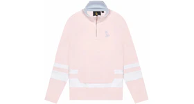 OVO 1/4 Zip Sweatshirt Pale Pink