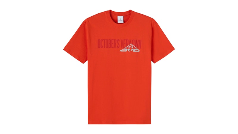 OVO Alpine Tee Signal Orange