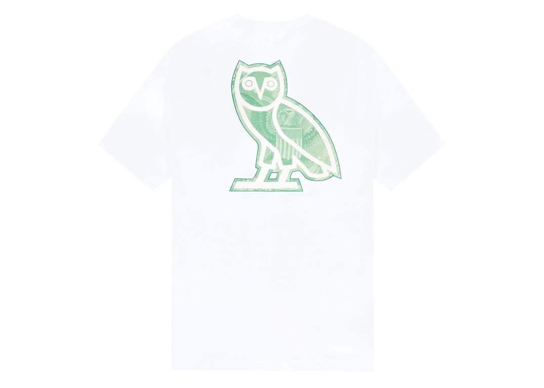 Pre-owned Ovo Banknote T-shirt White