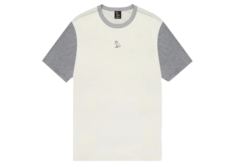 OVO Block Panel T-shirt Multi Grey