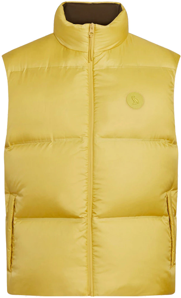 OVO Bounce Down Vest Amber Yellow Men's - SS22 - US