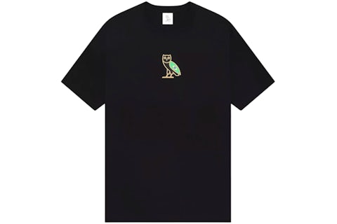 OVO Brazil International Mini OG Owl T-shirt Black Men's FW24 US