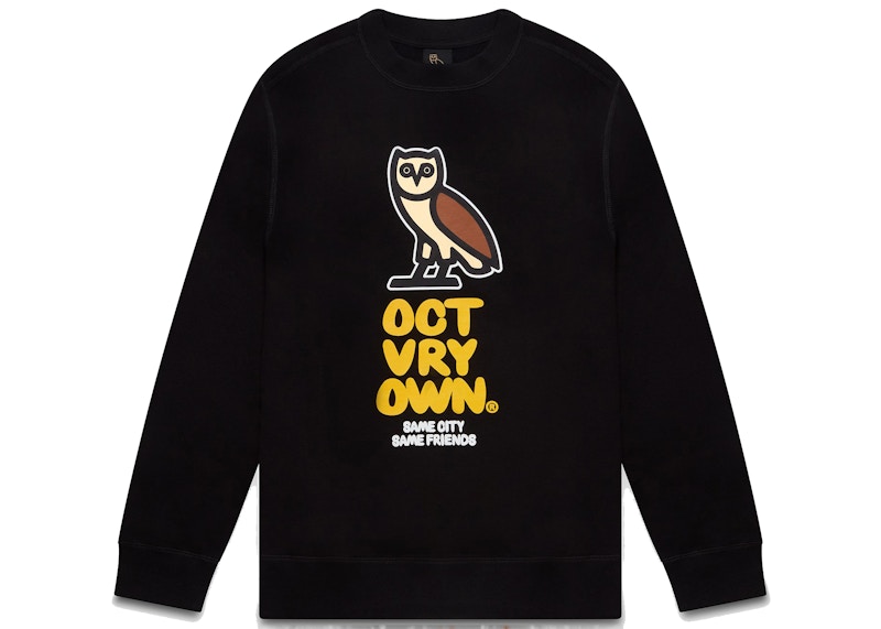 OVO Bubble Crewneck Black Men s SS21 US