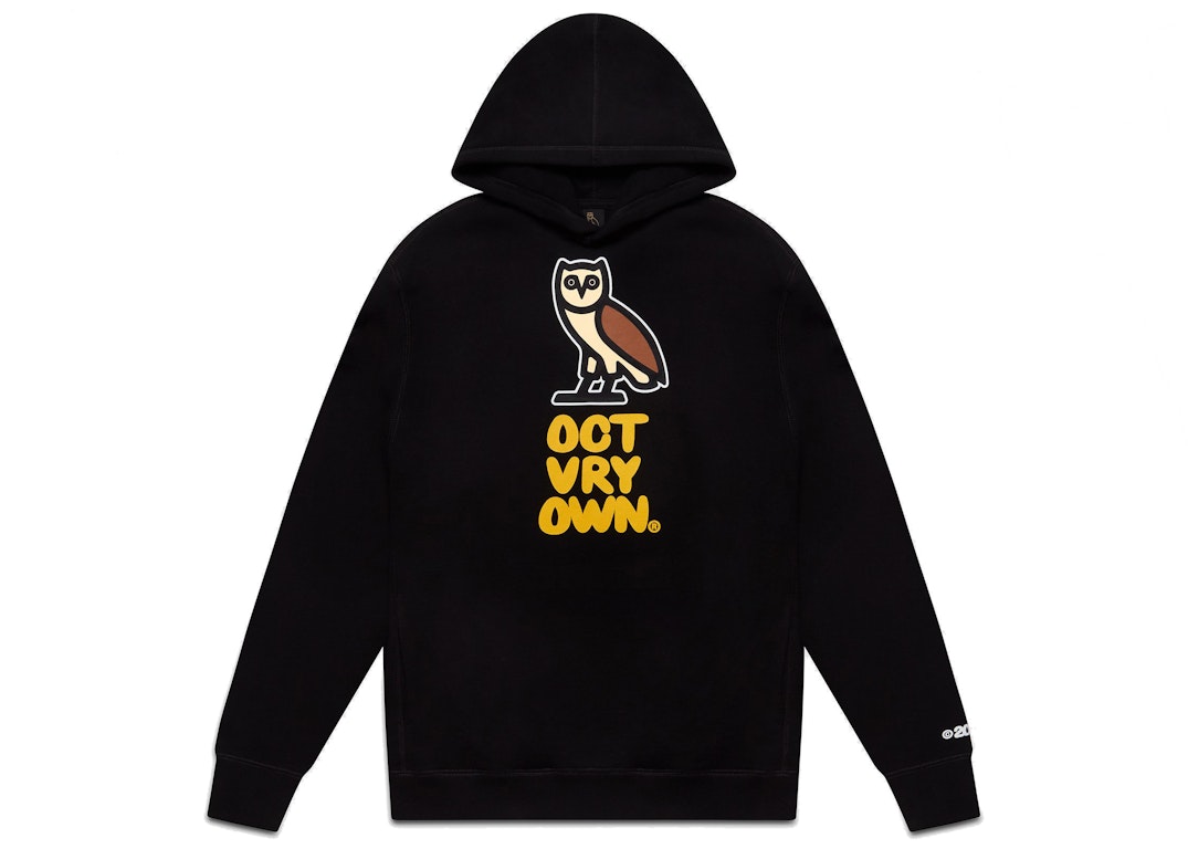 Pre-owned Ovo Bubble Hoodie Black