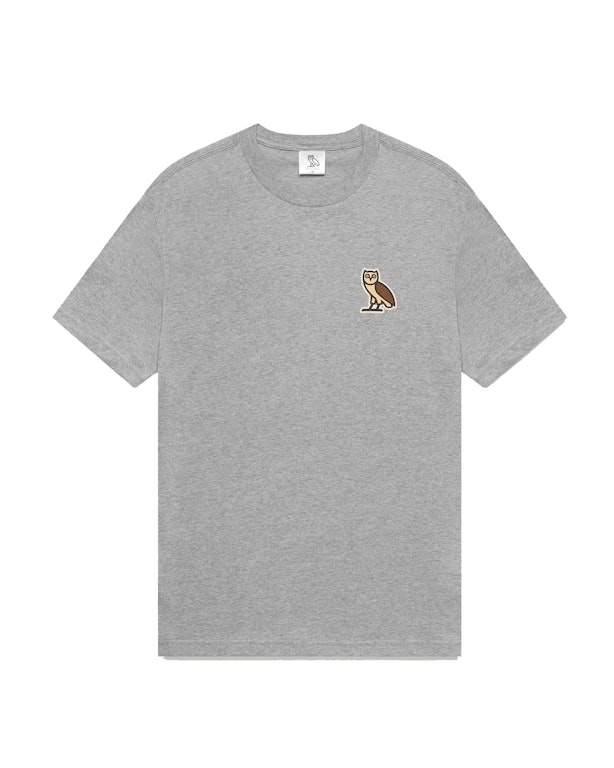 Pre-owned Ovo Bubble Owl T-shirt (fw22) Heather Grey