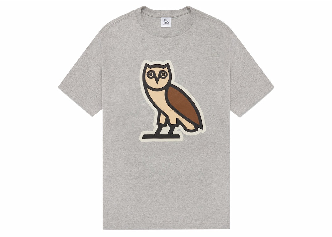 Pre-owned Ovo Bubble Owl T-shirt Heather Grey