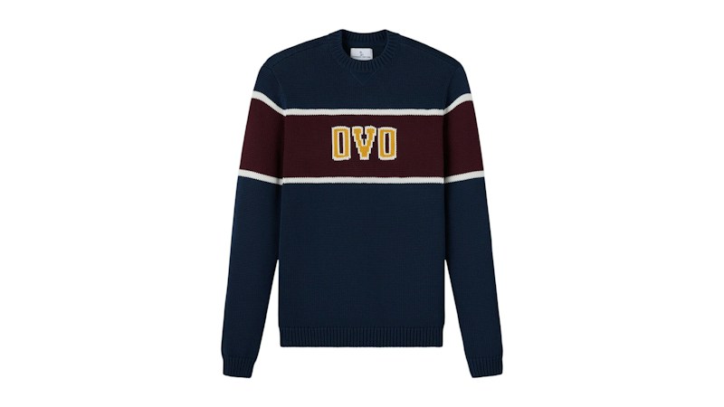 OVO Campus Intarsia Sweater Starling