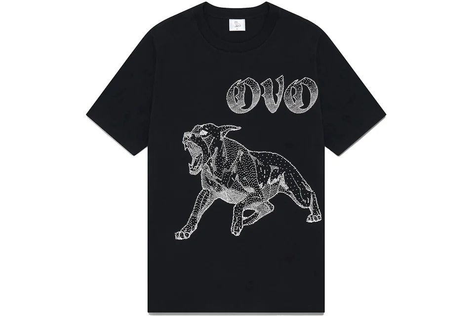 OVO Canine T-shirt Black