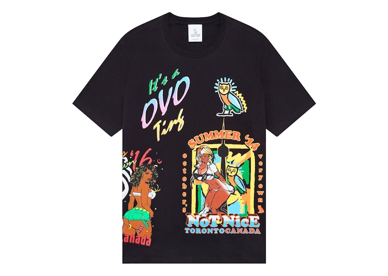 OVO Caribana Festival Tribute T shirt Black Herren SS24 DE