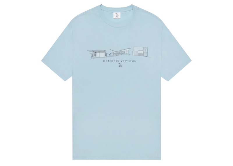 OVO Case Study T-shirt Dusty Blue