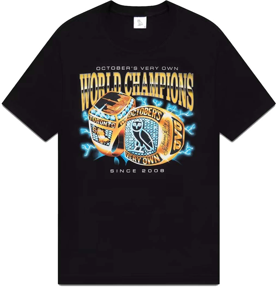 OVO Championship Ring T-shirt Black Men's - SS23 - US