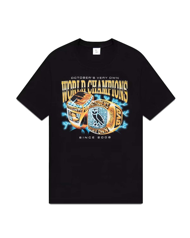 Pre-owned Ovo Championship Ring T-shirt Black
