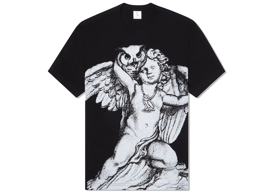 Pre-owned Ovo Cherub Owl T-shirt Black