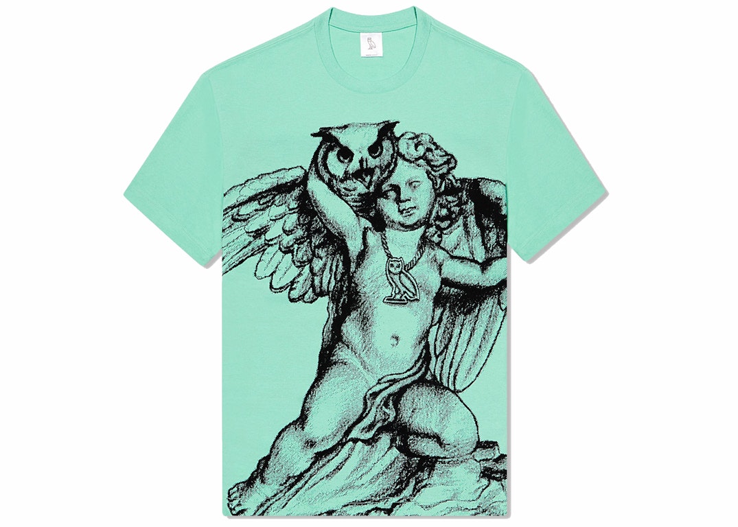 Pre-owned Ovo Cherub Owl T-shirt Teal