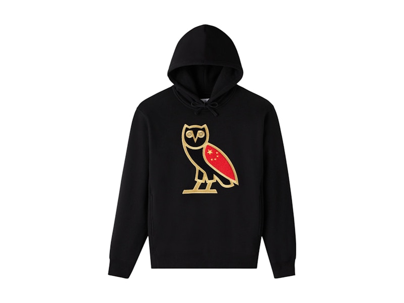 OVO China OG Owl Hoodie Black メンズ - FW24 - JP