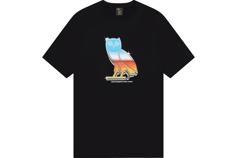OVO Chrome Owl T-shirt Black