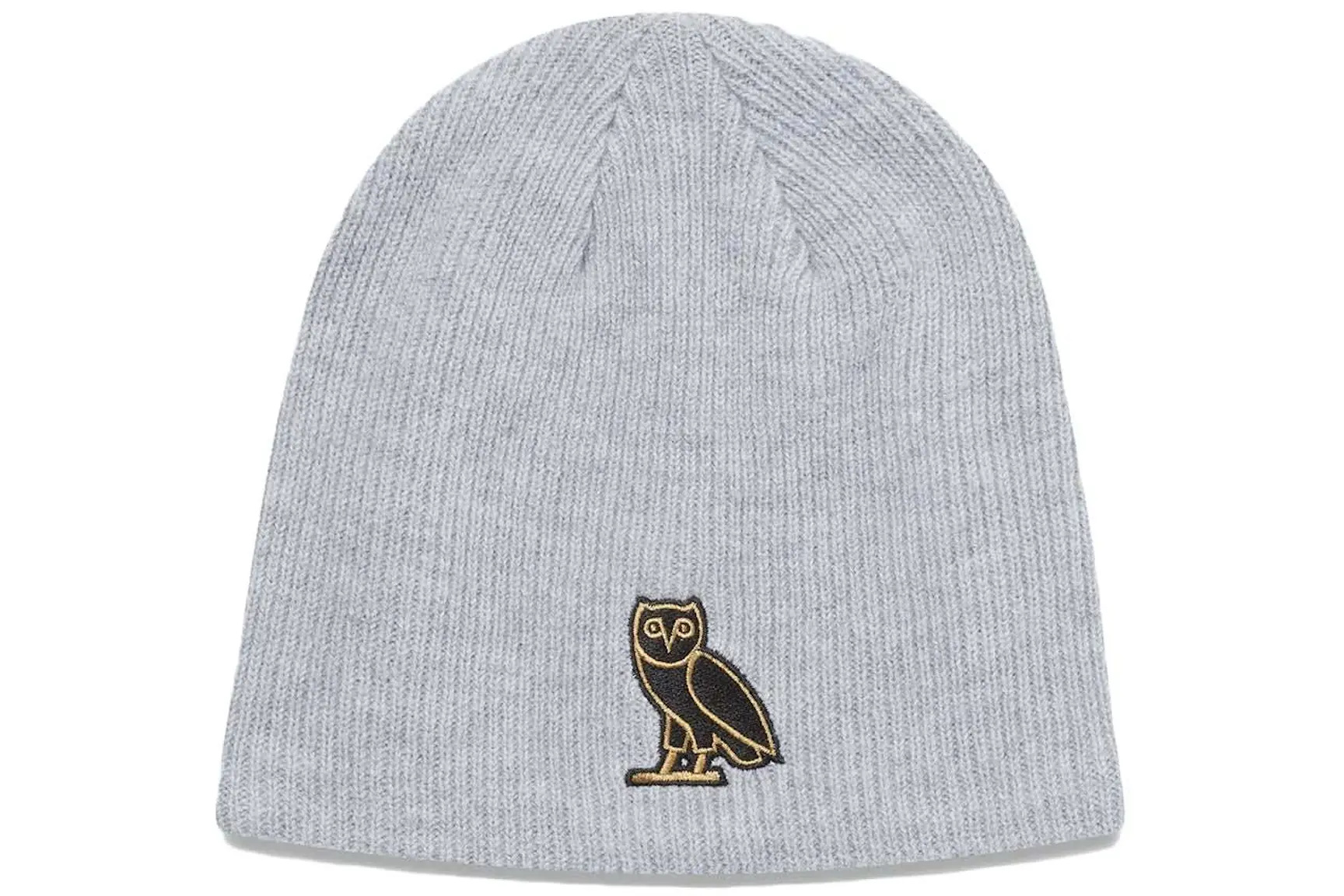 OVO Classic Owl Cuffless Beanie Grey - FW22 - KR