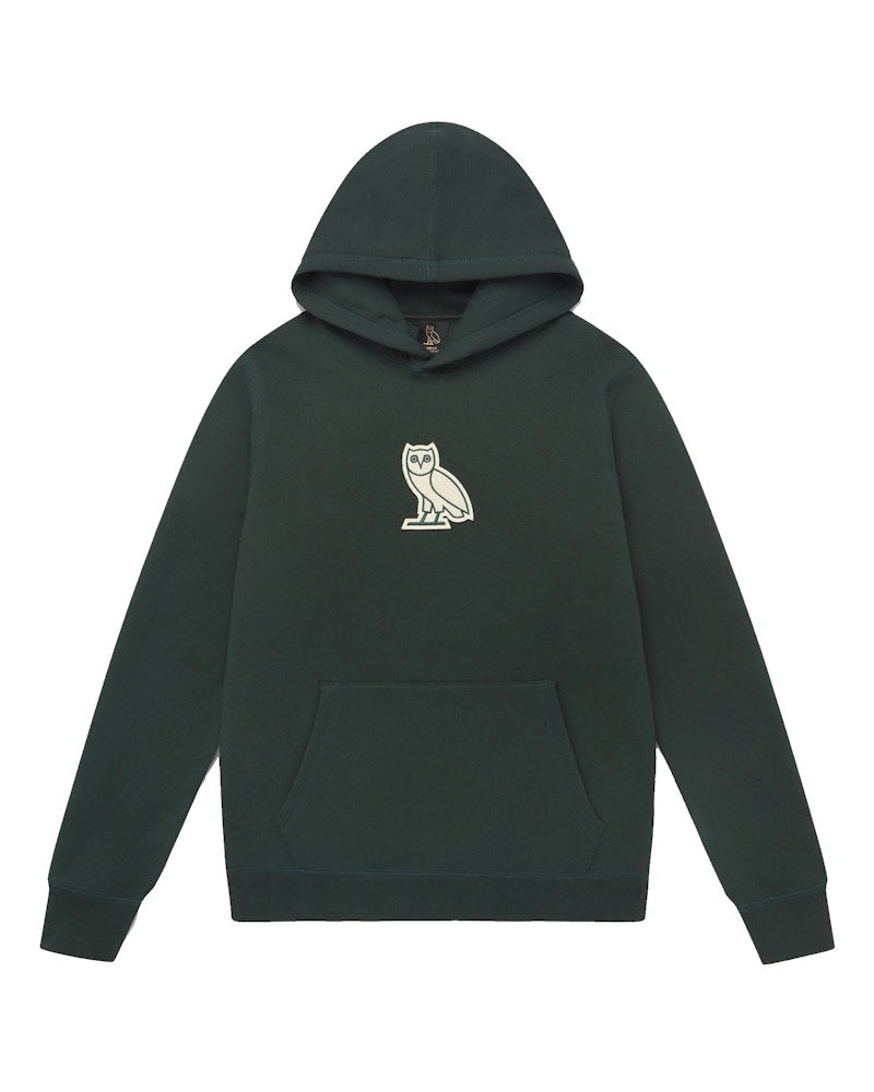 OVO Classic Owl Hoodie (FW20) Black Tonal Men's - FW20 - US