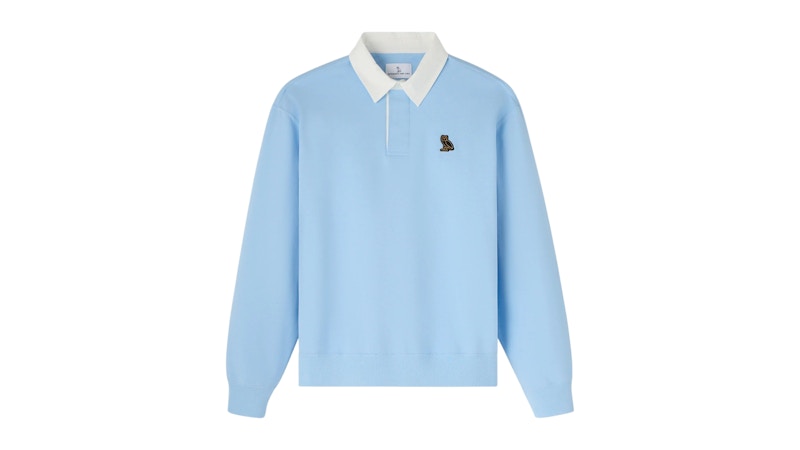 OVO Classic Rugby Polo Light Blue Men's - SS25 - US