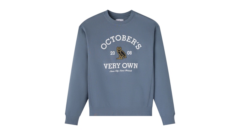 OVO Collegiate Crewneck Dusk Blue