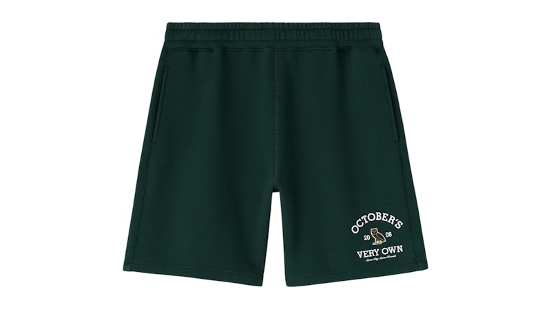OVO Collegiate Shorts Midnight Green