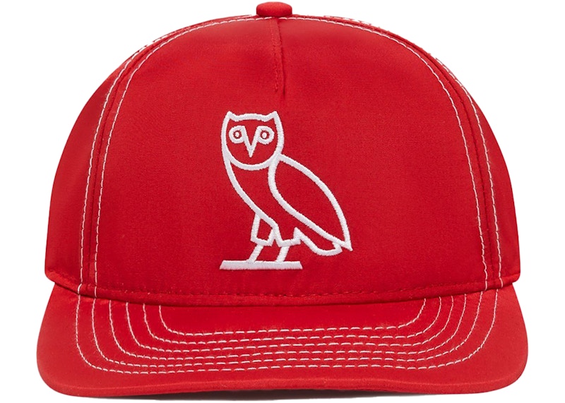 red ovo hat