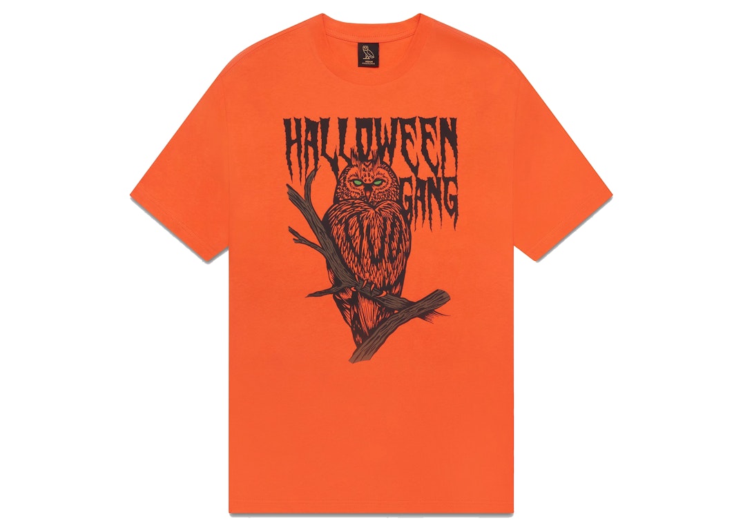 Pre-owned Ovo Devil Bird T-shirt Orange