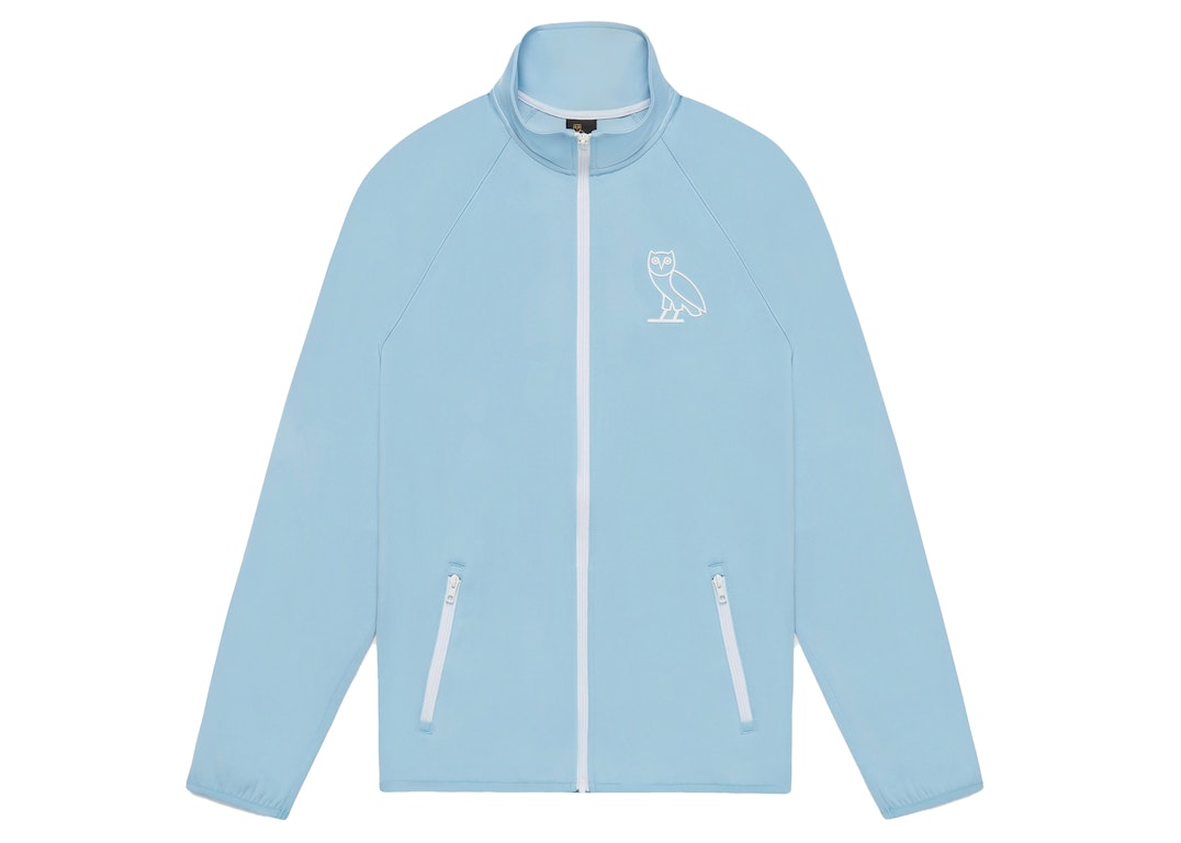 Pre-owned Ovo Double Knit Track Jacket Dusty Blue