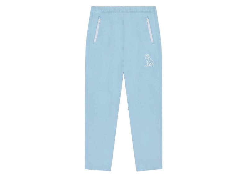 OVO Double Knit Track Pant Dusty Blue Men's - SS21 - US