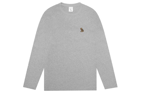 OVO Essentials Longsleeve T-shirt Heather Grey
