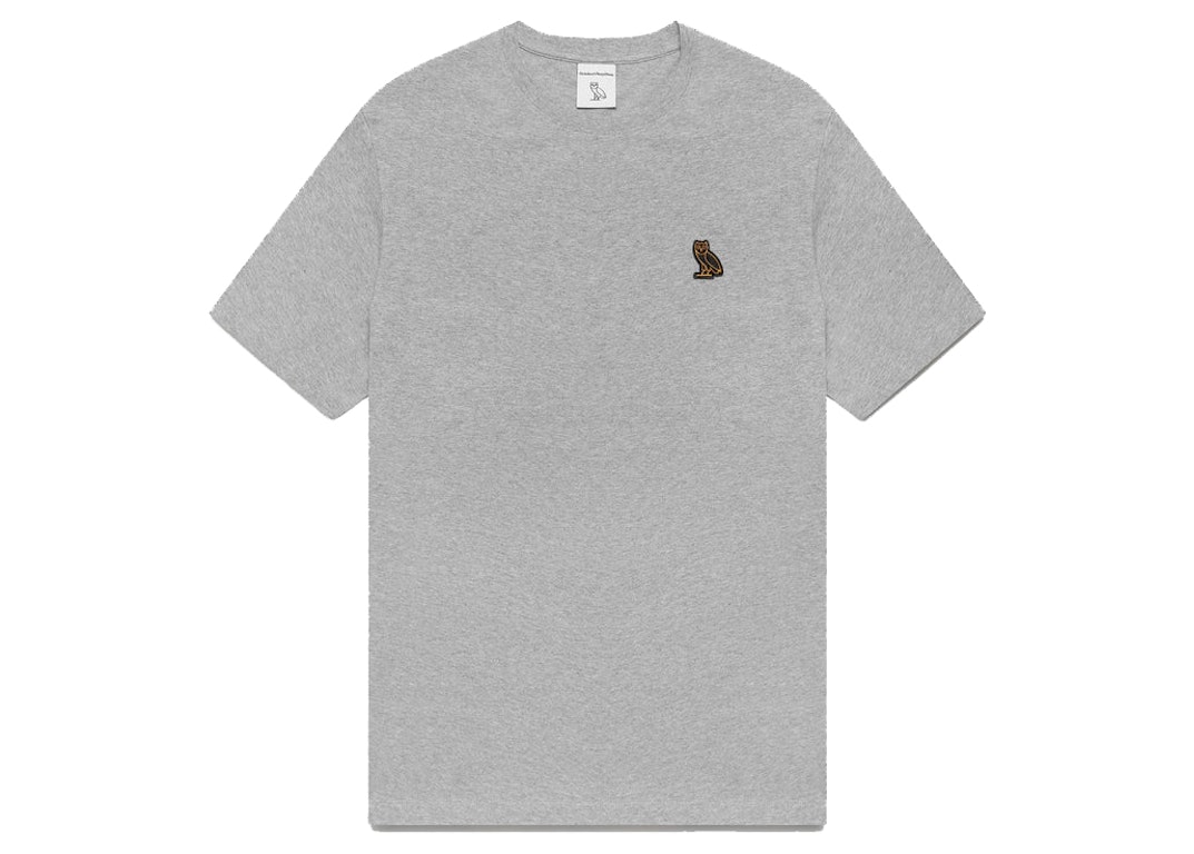 Pre-owned Ovo Essentials T-shirt Heather Grey