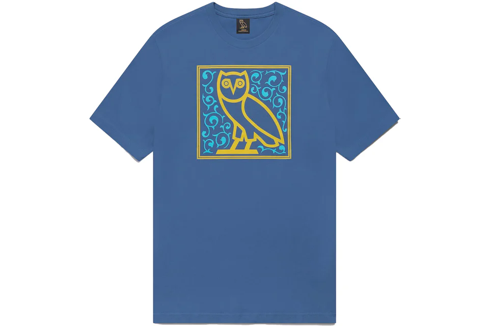 OVO Family Owl T-shirt Moroccan Blue
