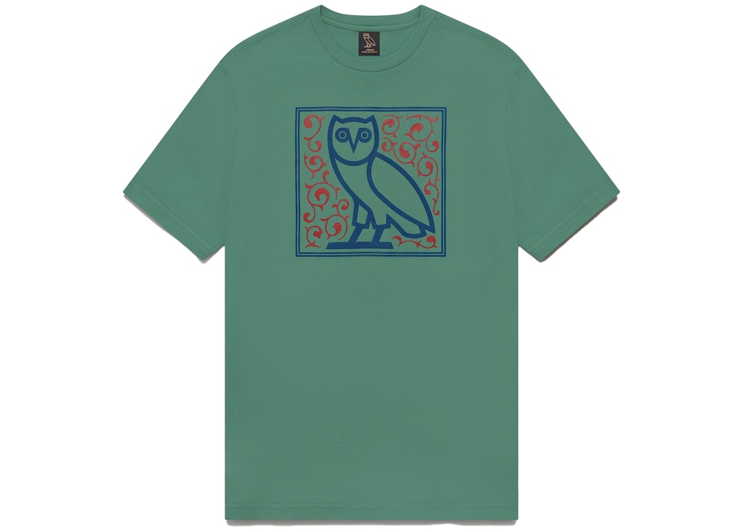 Pre-owned Ovo Family Owl T-shirt Sage