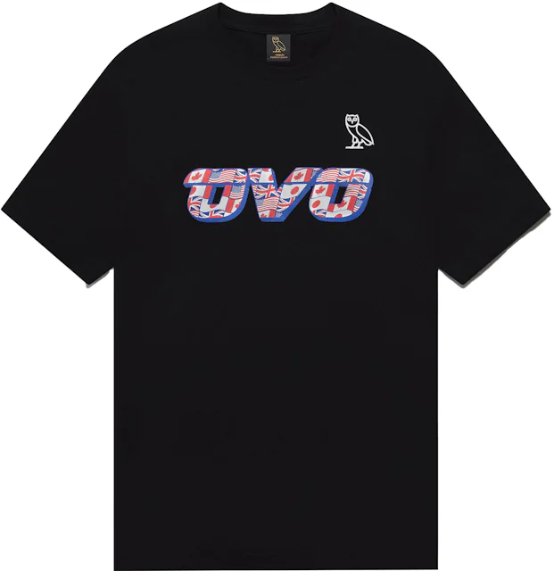 OVO Flag Runner T-shirt Black - SS21 Men's - GB