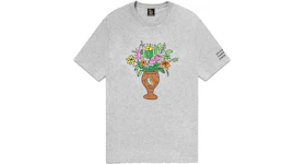 OVO Floral Vase T-shirt Heather Grey