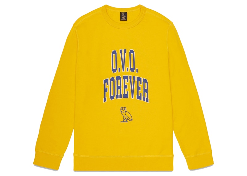 OVO Forever Crewneck Yellow