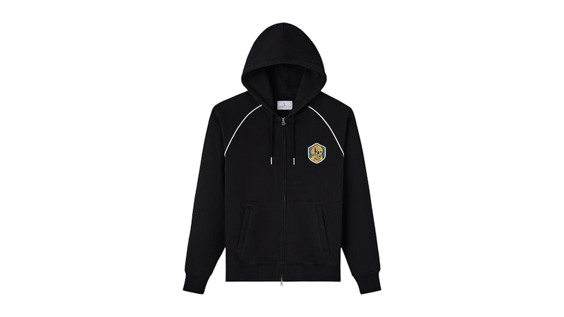 OVO Full-Zip Raglan Hoodie Black